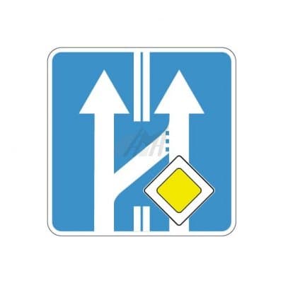 купить 5.15.7д, 5.15.8д, 5.15.9д Перестроение на параллельную проезжую часть в Абакане